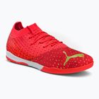 Buty piłkarskie męskie PUMA Future Z 3.4 IT fiery coral/fizzy light/puma black/salmon