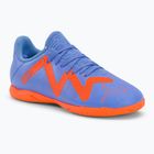 Buty piłkarskie dziecięce PUMA Future Play IT blue glimmer/puma white/ultra orange