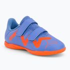 Buty piłkarskie dziecięce PUMA Future Play IT V blue glimmer/puma white/ultra orange