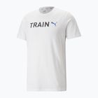 Koszulka męska PUMA Graphic Tee Training puma white/q3 graphic