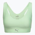 Biustonosz do biegania PUMA High Impact Ultraform Running Bra green/silver