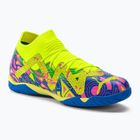 Buty piłkarskie dziecięce PUMA Future Match Energy IT + Mid ultra blue/yellow alert/luminous pink