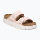 Klapki damskie BIRKENSTOCK Arizona Chunky Birko-Flor light rose