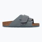 Klapki BIRKENSTOCK Kyoto LENB/LEVE Narrow basalt gray