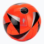 Piłka do piłki nożnej adidas Fussballiebe Trainig EURO 2024 solar red/black/silver metallic rozmiar 5