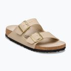 Klapki damskie BIRKENSTOCK Arizona Birko-Flor triples sandcastle/oyster