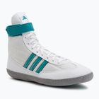 Buty bokserskie adidas Combat Speed.4 footwear white/purple team/grey three