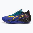 Buty do koszykówki męskie PUMA All-Pro Nitro Crowd Craze lapis lazuli/cold green/puma black