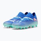 Buty piłkarskie dziecięce PUMA Future 7 Pro FG/AG Jr bluemazing/puma white/electric peppermint