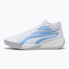 Buty do koszykówki męskie PUMA Court Pro puma white/della robbla blue