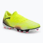 Buty piłkarskie męskie PUMA Future 8 Match Low FG/AG yellow alert/ puma black/ sun struck