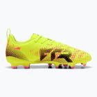 Buty piłkarskie dziecięce PUMA Future 8 Play FG/AG Jr yellow alert/puma black/sun struck