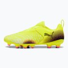 Buty piłkarskie dziecięce PUMA Future 8 Match LL FG/AG yellow alert/ puma black/ sun struck