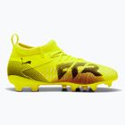Buty piłkarskie dziecięce PUMA Future 8 Match FG/AG yellow alert/ puma black/ sun struck