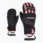 Rękawice narciarskie dziecięce ZIENER Luron Aquashield PR Mitten black/pink vani