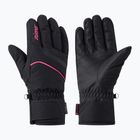 Rękawice narciarskie damskie Ziener Khania-Z PR Glove black/pink lily