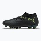 Buty piłkarskie męskie PUMA Future 8 Match FG/AG puma black/fizzy light/green terrain