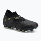 Buty piłkarskie męskie PUMA Future 8 Match FG/AG puma black/fizzy light/green terrain