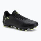 Buty piłkarskie męskie PUMA Future 8 Play FG/AG puma black/fizzy light/green terrain