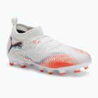 Buty piłkarskie dziecięce PUMA Future 8 Match FG/AG Jr puma white/puma black/glowing red