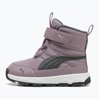 Śniegowce dziecięce PUMA Evolve Boot AC+ Inf plum jam/shadow gray