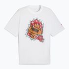 Koszulka koszykarska męska PUMA Hoopaverse Tee 3 puma white