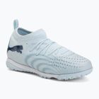 Buty piłkarskie dziecięce PUMA Future 9 Match TT + Mid Jr icy blue/puma white/blue jewel
