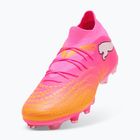 Buty piłkarskie PUMA Future 9 Match FG/AG poison pink/puma wht/sun stream/bright aqua/puma blk
