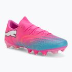 Buty piłkarskie PUMA Future 9 Match Fusion FG/AG poison pink/puma wht/sun stream/bright aqua/puma blk