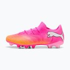 Buty piłkarskie PUMA Future 9 Match Fusion FG/AG poison pink/puma wht/sun stream/bright aqua/puma blk
