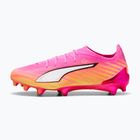 Buty piłkarskie PUMA Ultra 6 Ultimate FG poison pink/puma wht/sun stream/bright aqua/puma blk