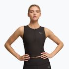 Top do biegania damski PUMA Run Lightstride Crop Top puma black