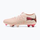 Buty piłkarskie PUMA Future 9 Ultimate Low FG sugared almond/puma white/ultra red/puma black