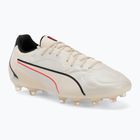 Buty piłkarskie PUMA King 20 Pro FG/AG sugared almond/puma black/ultra red