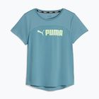 Koszulka damska PUMA Fit Logo Ultrabreathe bold blue/speed green