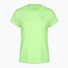 Koszulka do biegania damska PUMA Run Favorite Heather green/neon
