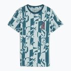 Koszulka piłkarska dziecięca PUMA Neymar Jr Creativity Logo Tee ocean tropic/turquoise surf