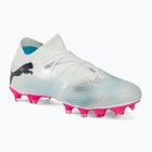 Buty piłkarskie PUMA Future 7 Match FG/AG puma white/puma black/poison pink