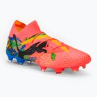 Buty piłkarskie PUMA Future 7 Ultimate Neymar Jr FG/AG sunset glow/black/sun stream/puma green/blue