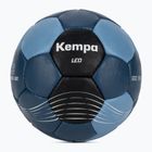 Piłka do piłki ręcznej Kempa Leo niebieska/czarna rozmiar 3