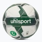 Piłka do piłki nożnej uhlsport Attack Addglue For The Planet white/dark green/silver rozmiar 4