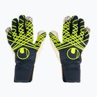 Rękawice bramkarskie uhlsport Prediction Flex HN navy/white/fluo yellow