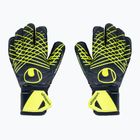 Rękawice bramkarskie uhlsport Prediction Soft Pro black/white/fluo orange