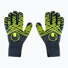 Rękawice bramkarskie uhlsport Prediction Absolutgrip HN Fit navy/white/fluo yellow