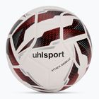 Piłka do piłki nożnej uhlsport Attack Addglue white/black/fluo red rozmiar 4