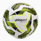 Piłka do piłki nożnej uhlsport Pro Addglue white/black/fluo yellow rozmiar 5