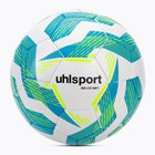 Piłka do piłki nożnej uhlsport Lite Soft 350 white/light blue/fluo yellow rozmiar 5