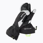 Rękawice narciarskie męskie ORTOVOX Merino Freeride 3 Finger black raven