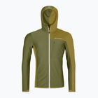 Bluza męska ORTOVOX Fleece Light Grid Hooded wild herbs