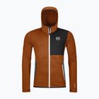 Bluza męska ORTOVOX Fleece Hoody bristle brown